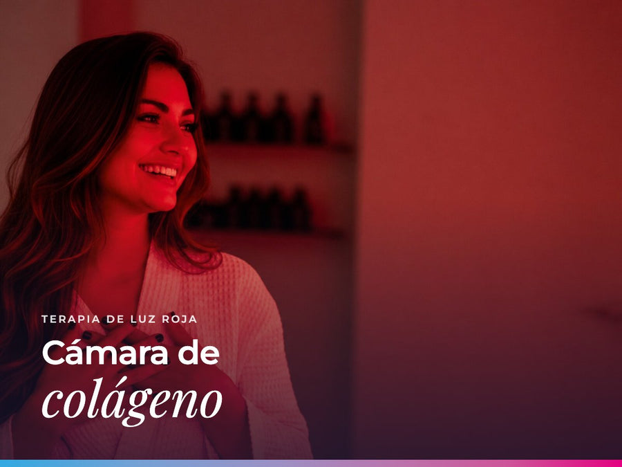 Cámara de colágeno, terapia de luz roja en SOLER